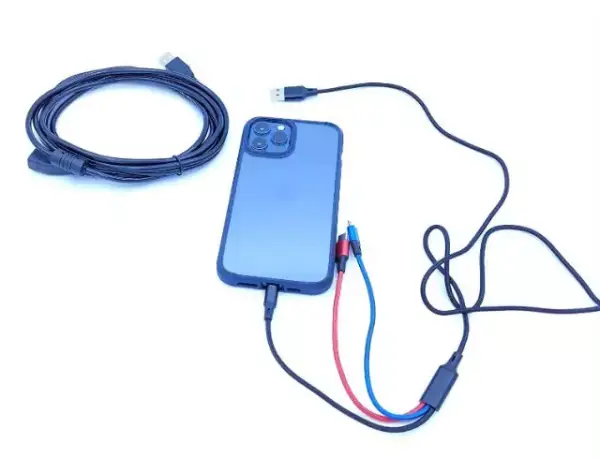 Cable USB carga 3 en 1 + cable USB 3M Cable USB carga 3 en 1 + cable USB 3M