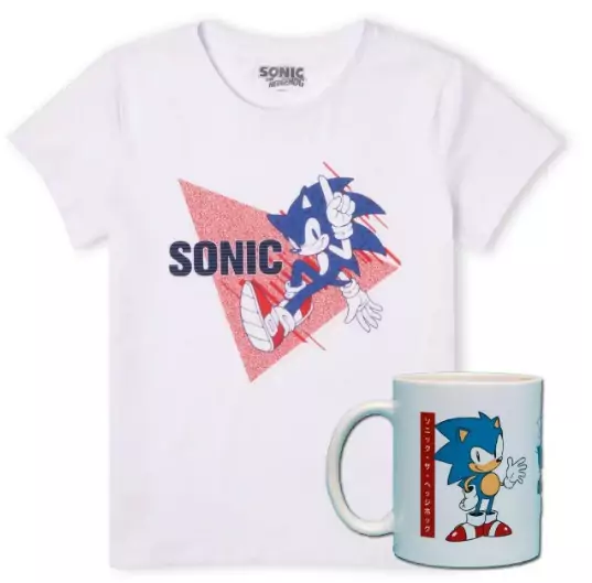 Pack Camiseta + Taza Sonic The Hedgehog Pack Camiseta + Taza Sonic The Hedgehog