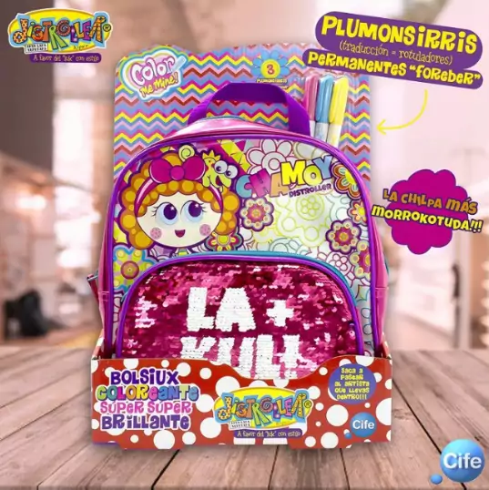 Mochila brillante niños Mochila brillante niños