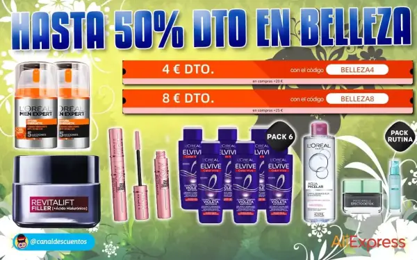 Cupones descuento para selección de productos Cupones descuento para selección de productos