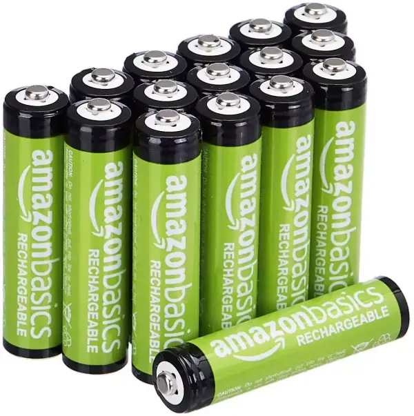 Paquete 16 pilas recargables AAA Amazon Basics Paquete 16 pilas recargables AAA Amazon Basics