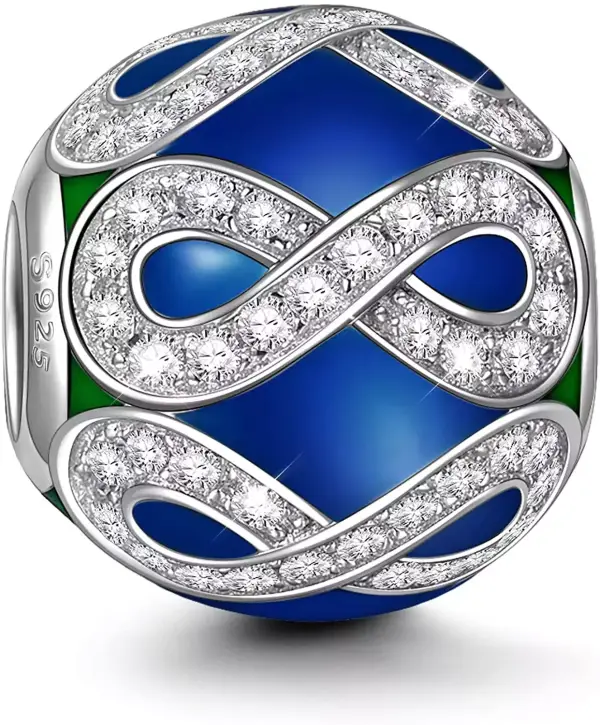 Abalorio Amor Infinito Plata de Ley 925 Abalorio Amor Infinito Plata de Ley 925