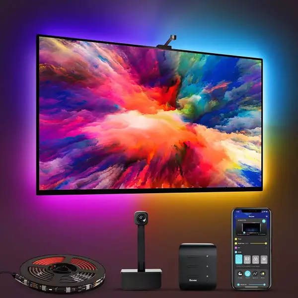 Tira de LED RGB con Ambilight para TV o PC Tira de LED RGB con Ambilight para TV o PC