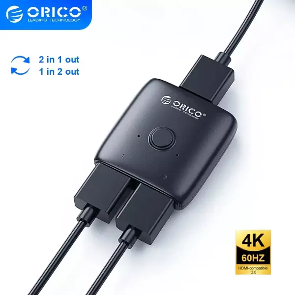 Switch-Splitter HDMI Orico 4K 60Hz Switch-Splitter HDMI Orico 4K 60Hz