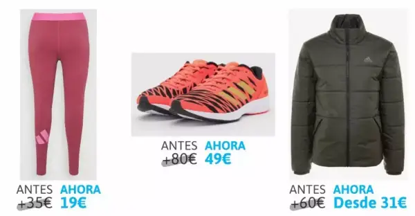 Hasta 75% Dto. en ropa, calzado y accesorios Adidas Hasta 75% Dto. en ropa, calzado y accesorios Adidas