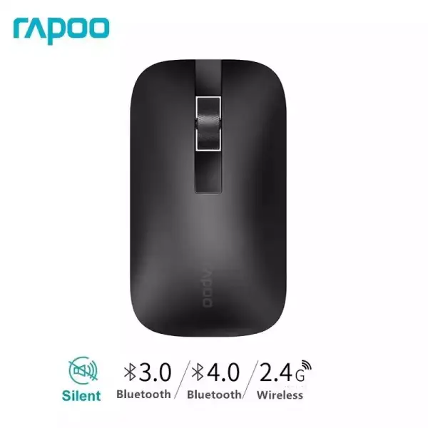 Ratón inalámbrico láser Multiconexión Rapoo M550 Ratón inalámbrico láser Multiconexión Rapoo M550