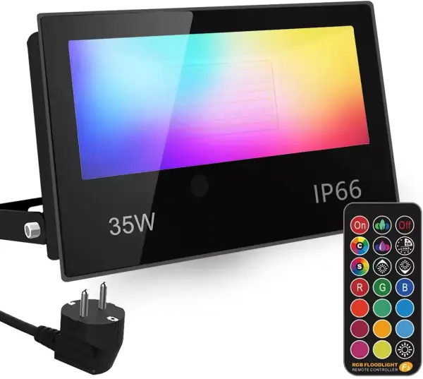 Foco LED RGB Exterior IP66 Foco LED RGB Exterior IP66