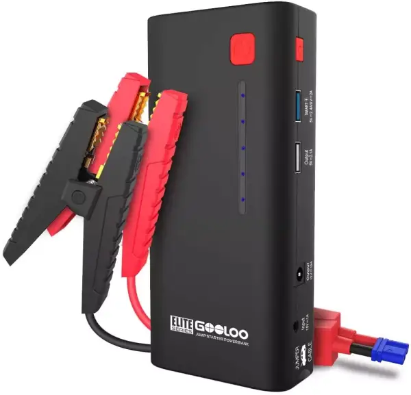 Arrancador de coche o moto 18000mAh 1200A Arrancador de coche o moto 18000mAh 1200A