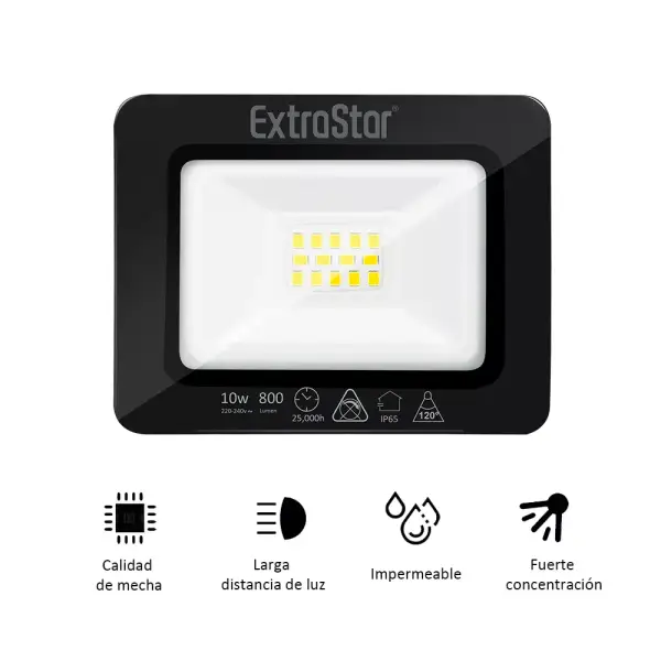 Foco LED Exterior ExtraStar 10W Foco LED Exterior ExtraStar 10W