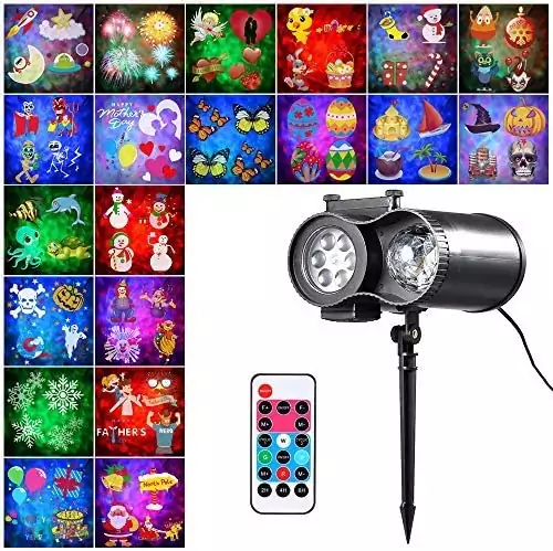 Lámpara LED proyector con patrones Lámpara LED proyector con patrones