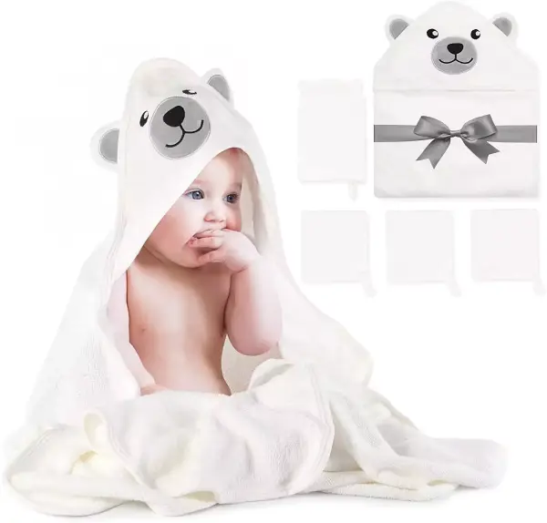 Set de Toallas de baño para bebés Set de Toallas de baño para bebés