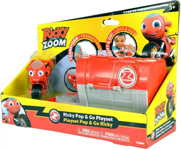 Garaje lanzadoz Bizak Ricky Zoom Garaje lanzadoz Bizak Ricky Zoom