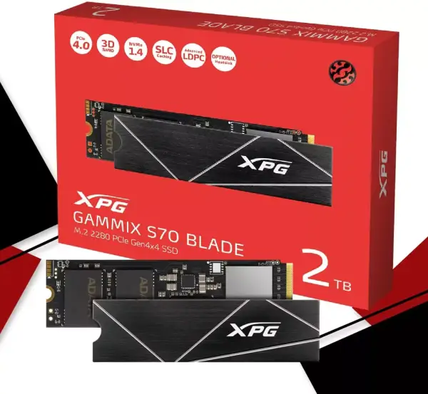SSD NVMe Adata XPG Gammix S70 Blade 2TB SSD NVMe Adata XPG Gammix S70 Blade 2TB