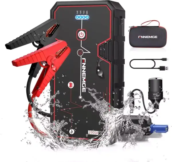 Arrancador de vehículos 2000A 21800mAh Arrancador de vehículos 2000A 21800mAh