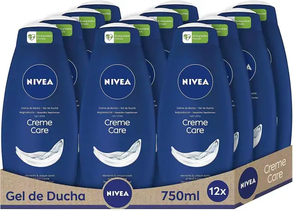 12x Nivea Gel de ducha Creme Care 12x Nivea Gel de ducha Creme Care