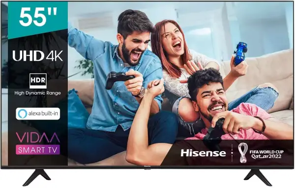 Smart TV Hisense UHD 55" con Alexa Smart TV Hisense UHD 55" con Alexa