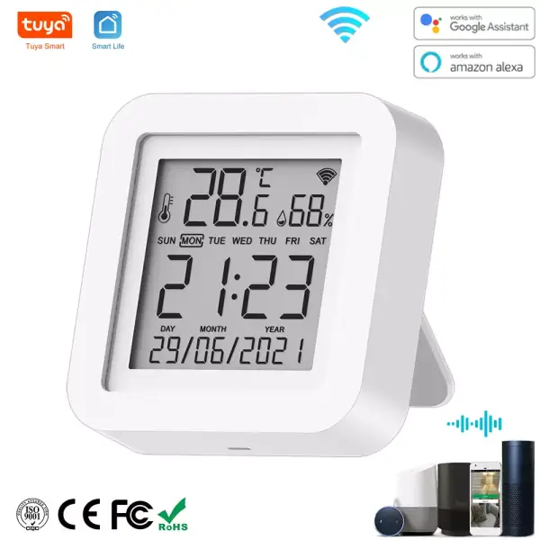 Sensor de temperatura y humedad para hogar inteligente. Sensor de temperatura y humedad para hogar inteligente.