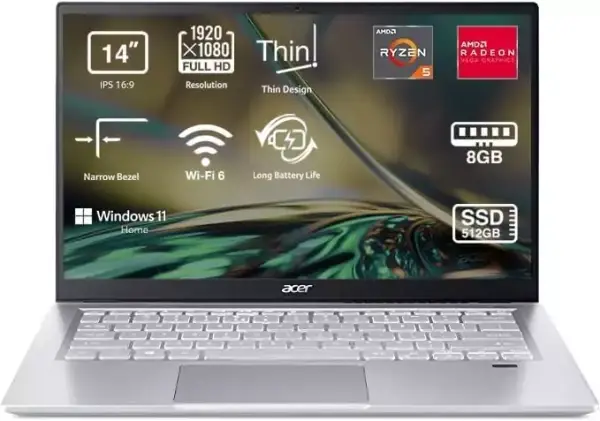 Acer Swift 3 Ryzen 5 8GB 512GB 14" Acer Swift 3 Ryzen 5 8GB 512GB 14"