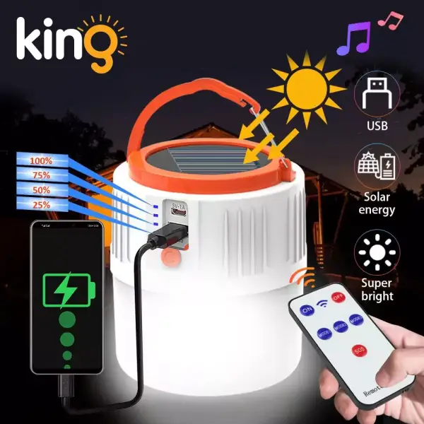 Bombilla led solar para exteriores Bombilla led solar para exteriores