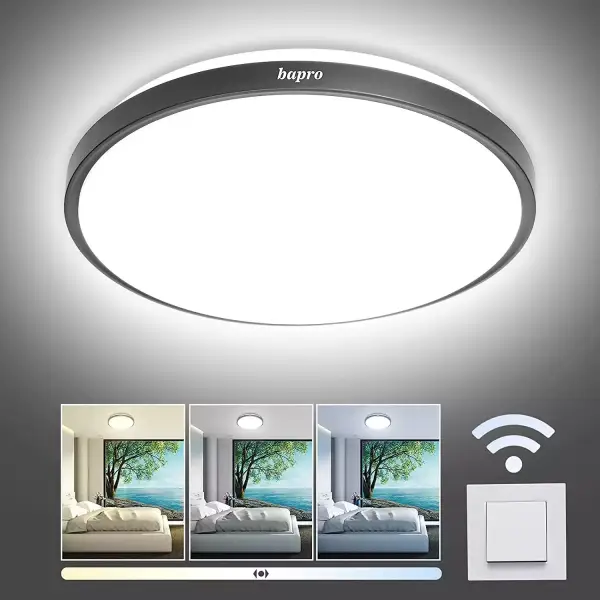 Plafón de techo 18W LED Regulable Plafón de techo 18W LED Regulable