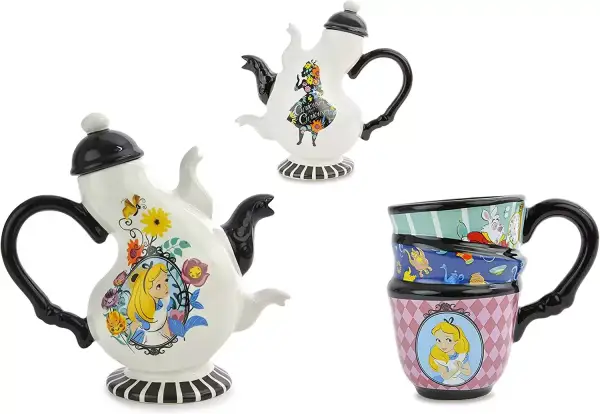 Set Tetera con Taza Alicia en el País De Las Maravillas Set Tetera con Taza Alicia en el País De Las Maravillas