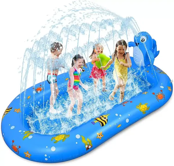 Piscina hinchable Faburo Splash Pool Sprinkler Piscina hinchable Faburo Splash Pool Sprinkler