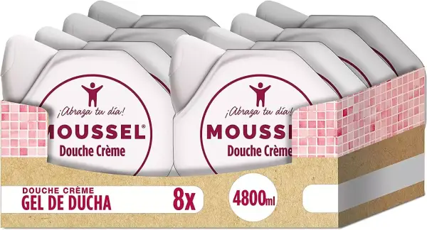 Pack de 8 Moussel Douche Crème Pack de 8 Moussel Douche Crème