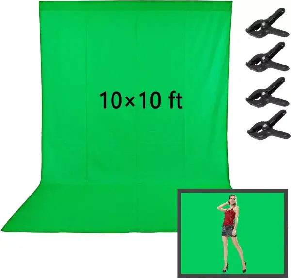Tela 3x3 Chroma + Pinzas Tela 3x3 Chroma + Pinzas
