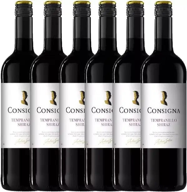 6 botellas Consigna Tinto Tempranillo-shiraz 6 botellas Consigna Tinto Tempranillo-shiraz