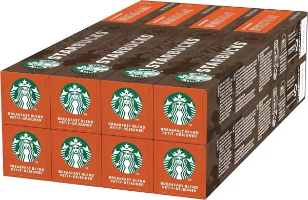 Pack 8x 10 cápsulas Starbucks Breakfast Blend Pack 8x 10 cápsulas Starbucks Breakfast Blend