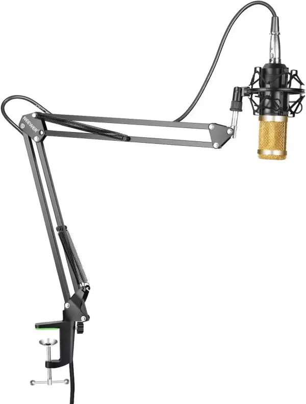 Micrófono condensador Neewer NW-800 + Brazo + Accesorios Micrófono condensador Neewer NW-800 + Brazo + Accesorios