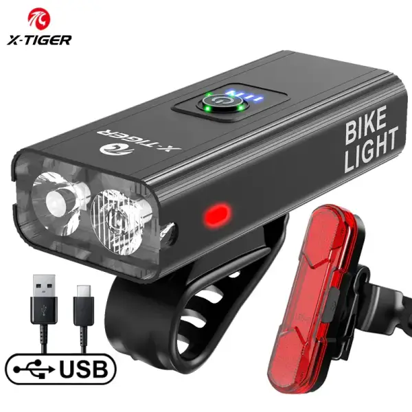 Luz LED para Bicicleta X-Tiger 1200 Lúmenes Luz LED para Bicicleta X-Tiger 1200 Lúmenes