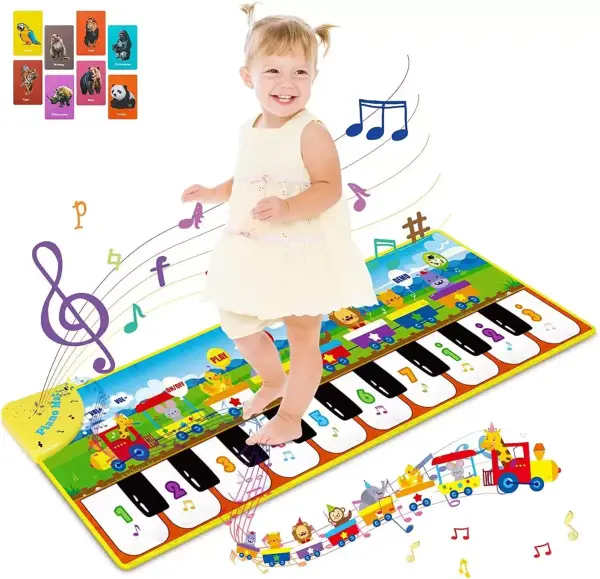 Alfombra musical piano para niños Alfombra musical piano para niños