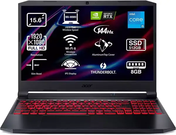 Acer Nitro 5 Core i5-11400H RTX 3050 Acer Nitro 5 Core i5-11400H RTX 3050