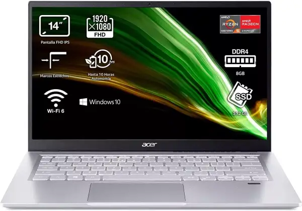Acer Swift 3 AMD Ryzen 5 8GB 512GB SSD 14" Acer Swift 3 AMD Ryzen 5 8GB 512GB SSD 14"
