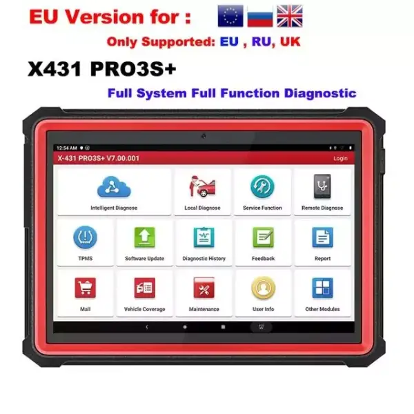 Herramienta de diagnóstico OBD Launch X431 PRO3S+ Herramienta de diagnóstico OBD Launch X431 PRO3S+