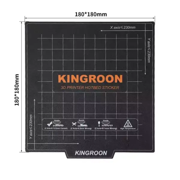 Fleje impresora 3D Kingroom (diferentes medidas) Fleje impresora 3D Kingroom (diferentes medidas)