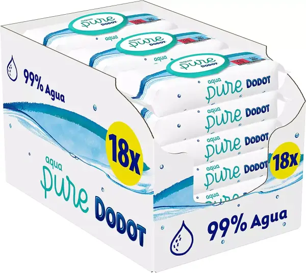 864 Toallitas Dodot Aqua Pure para Bebé 864 Toallitas Dodot Aqua Pure para Bebé