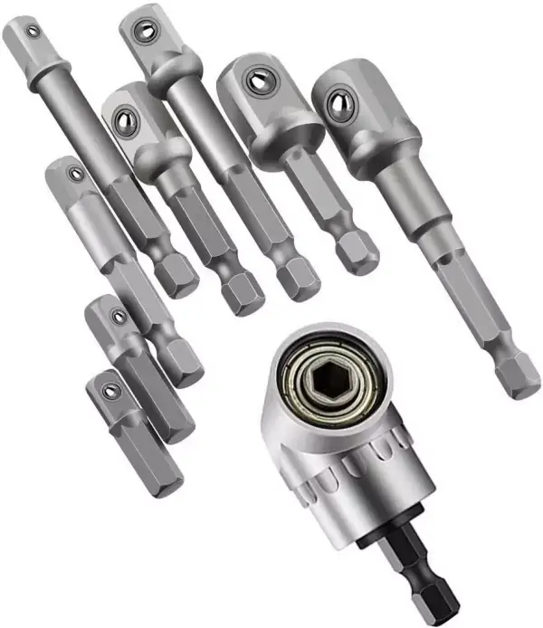 Set adaptador 8 piezas de llave de vaso Set adaptador 8 piezas de llave de vaso