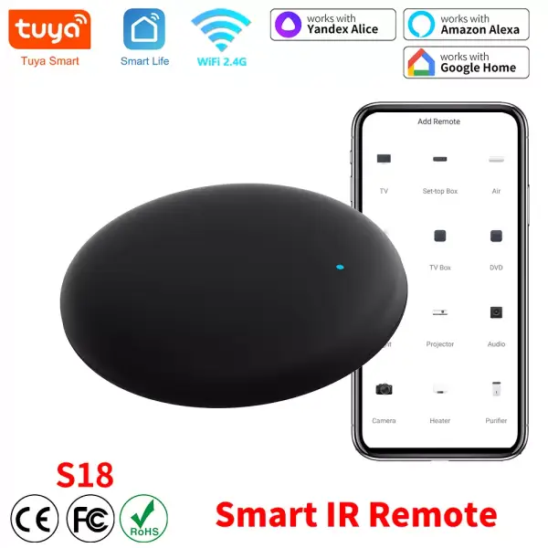 Control remoto Tuya WiFi IR Control remoto Tuya WiFi IR