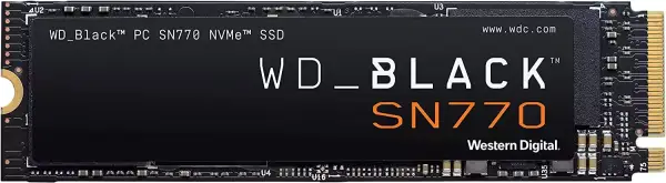 SSD WD Black SN770 2TB NVMe Gen4 SSD WD Black SN770 2TB NVMe Gen4