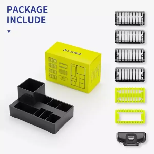 Set de peines guía + almacenaje para Philips One Blade Set de peines guía + almacenaje para Philips One Blade