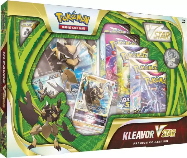 Pokemon TCG: Kleavor VSTAR Premium Collection Pokemon TCG: Kleavor VSTAR Premium Collection