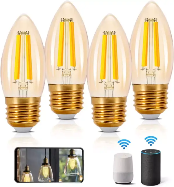 Pack Bombillas Aigostar Edison E27 de 4.5W Pack Bombillas Aigostar Edison E27 de 4.5W