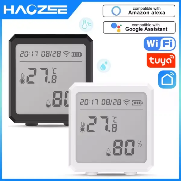 Sensor inteligente de temperatura y humedad para interiores Sensor inteligente de temperatura y humedad para interiores