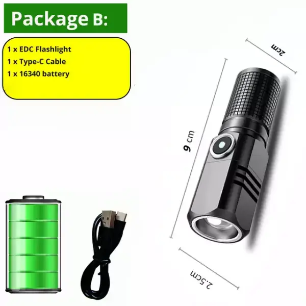 Linterna Led XHP70 Linterna Led XHP70