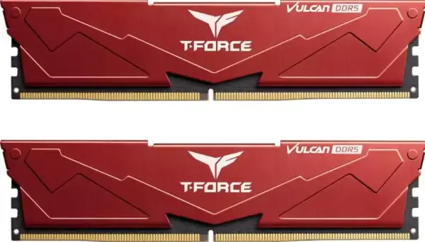 Kit 32GB T-Force Vulcan DDR5 (2x16GB) 5600MHz Kit 32GB T-Force Vulcan DDR5 (2x16GB) 5600MHz