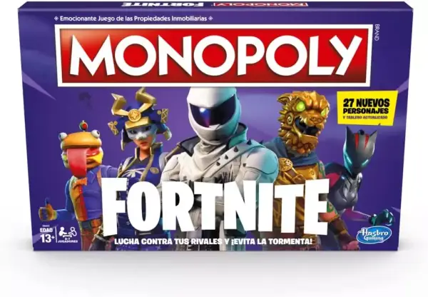 Juego de Mesa Monopoly Fortnite Juego de Mesa Monopoly Fortnite