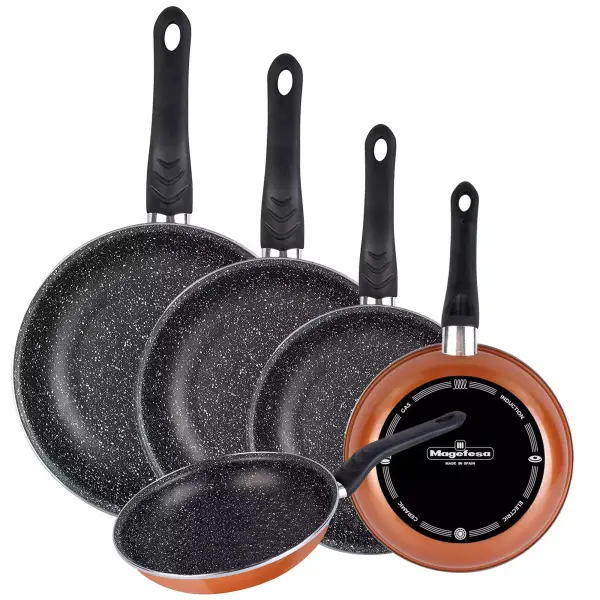 Juego de 5 sartenes Magefesa Cooper Juego de 5 sartenes Magefesa Cooper