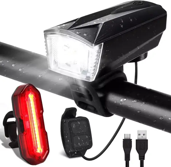 Luces Delantera y Trasera para bicicleta o patinete Luces Delantera y Trasera para bicicleta o patinete